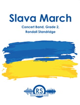 Slava March Concert Band sheet music cover